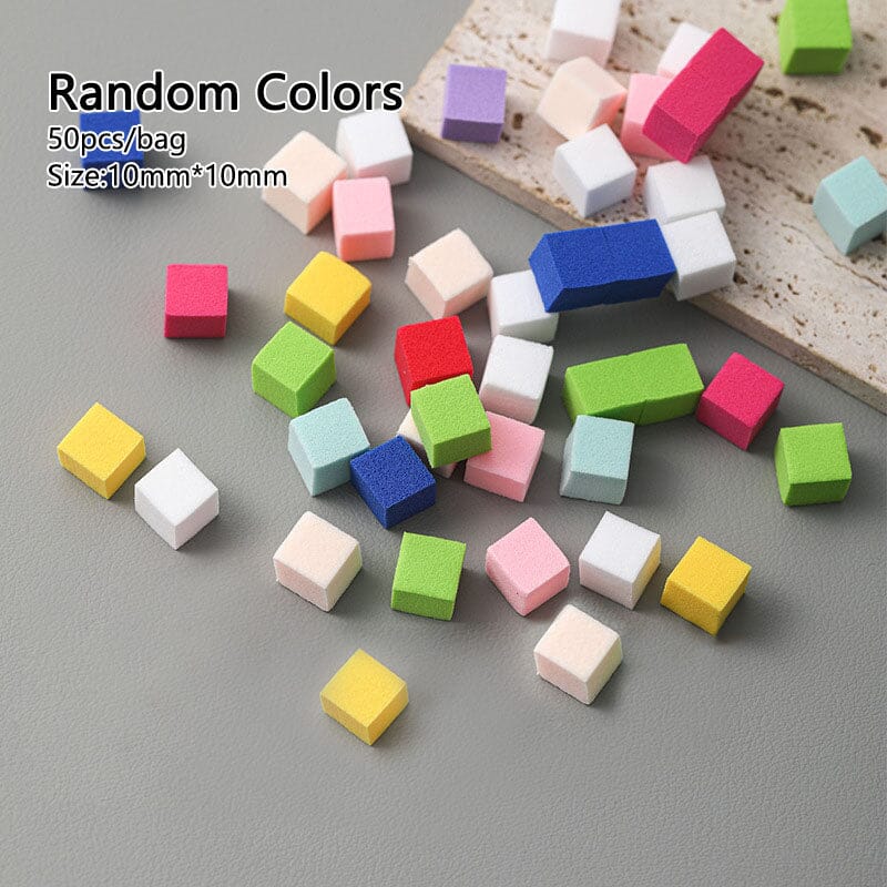 50pcs Mini Square Soft Sponges Tools & Accessories No Brand 04