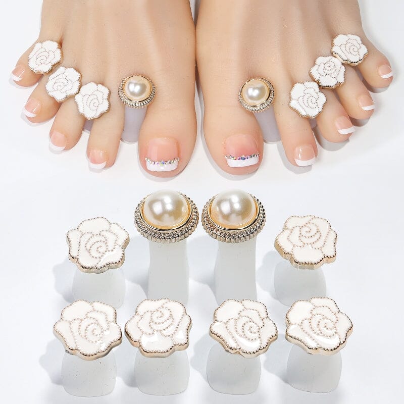 8pcs Silicone Toe Separators #11 Tools & Accessories No Brand