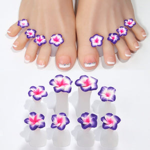 8pcs Silicone Toe Separators #02 Tools & Accessories No Brand