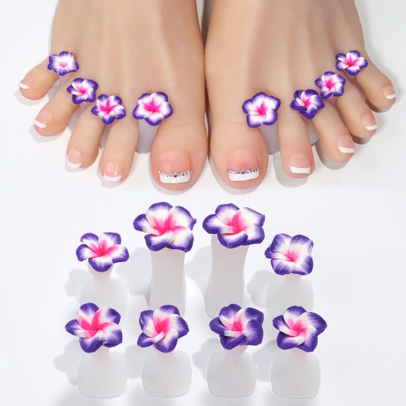 8pcs Silicone Toe Separators #02 Tools & Accessories No Brand