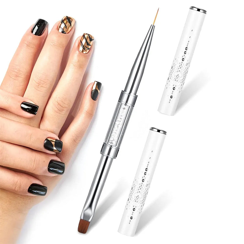 UV Gel & Liner Dual Ended Nail Brush