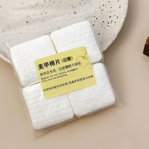 200pcs Nail Cleaning Cotton Pads Tools & Accessories No Brand