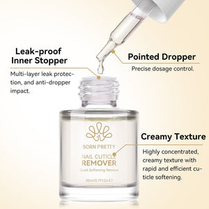 2pcs Set Nail Cuticle Remover & Cuticle Oil 20ml Tools & Accessories BORN PRETTY