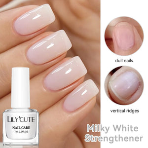 Milky White Nail Strengthener 7ml Nail Care LILYCUTE