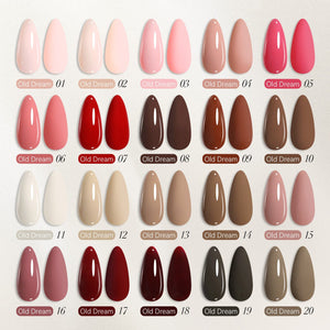 23 Bottles Color Gel Polish Set S14 Old Dream 5ml Gel Nail Polish BORN PRETTY