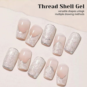 Thread Shell Gel 15ml Gel Nail Polish NICOLE DIARY