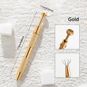 Gold Metal Sponge Grabbing Clip Tools & Accessories No Brand