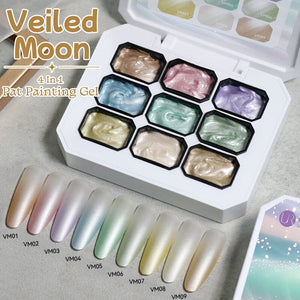 4 in 1 Pat Painting Gel Gel Nail Polish UR SUGAR #06 Veiled Moon