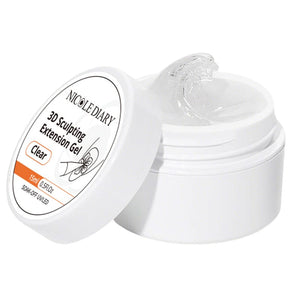 Clear 3D Sculpting Extension Gel 15ml Extension Nail Gel NICOLE DIARY