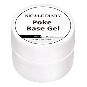 Poke Base Gel 8ml Gel Nail Polish NICOLE DIARY