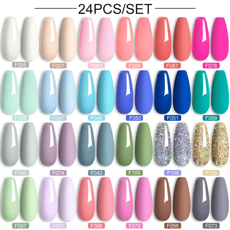 24pcs Nail Gel Set 7ml