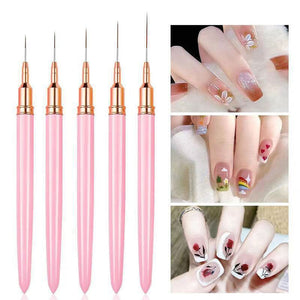 5pcs Liner Nail Brush Set Tools & Accessories No Brand