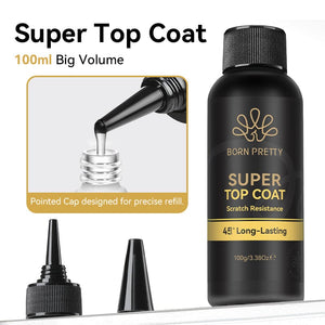 Super Top Coat 100g Gel Nail Polish BORN PRETTY