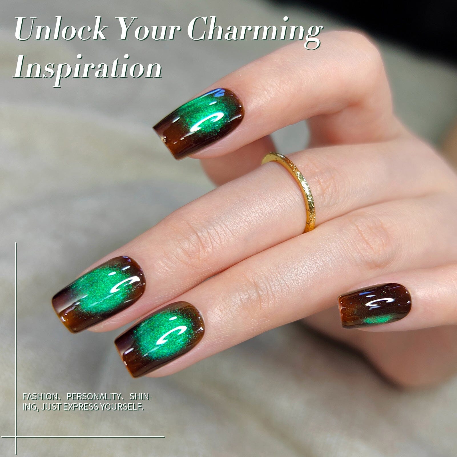 HEMA/TPO FREE Colored Cat Magnetic Gel MY126 Mint Soda 15ml Gel Nail Polish BORN PRETTY