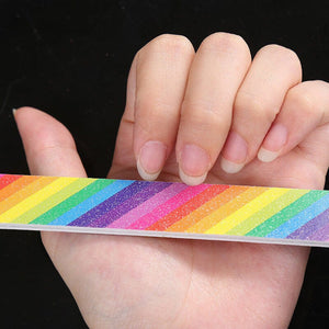 Colorful Nail File 150/150 Tools & Accessories No Brand