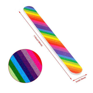 Colorful Nail File 150/150 Tools & Accessories No Brand