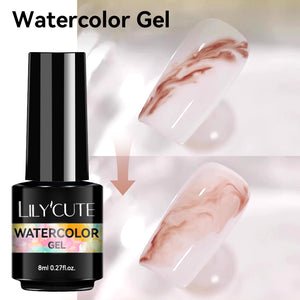 Watercolor Gel 8ml Gel Nail Polish LILYCUTE
