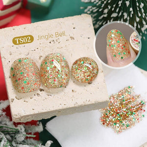 Christmas Holiday Jelly Gel Polish 15ml Gel Nail Polish BORN PRETTY