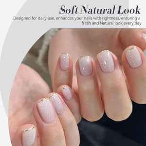 Jelly Gel Polish TS06 Lumina Frost 15ml HEMA/TPO FREE Gel Nail Polish BORN PRETTY