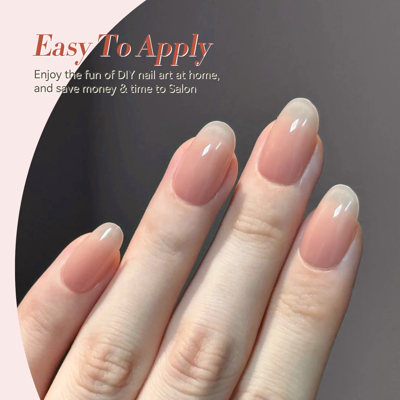 Jelly Gel Polish TS12 Sweet Rose 15ml HEMA/TPO FREE