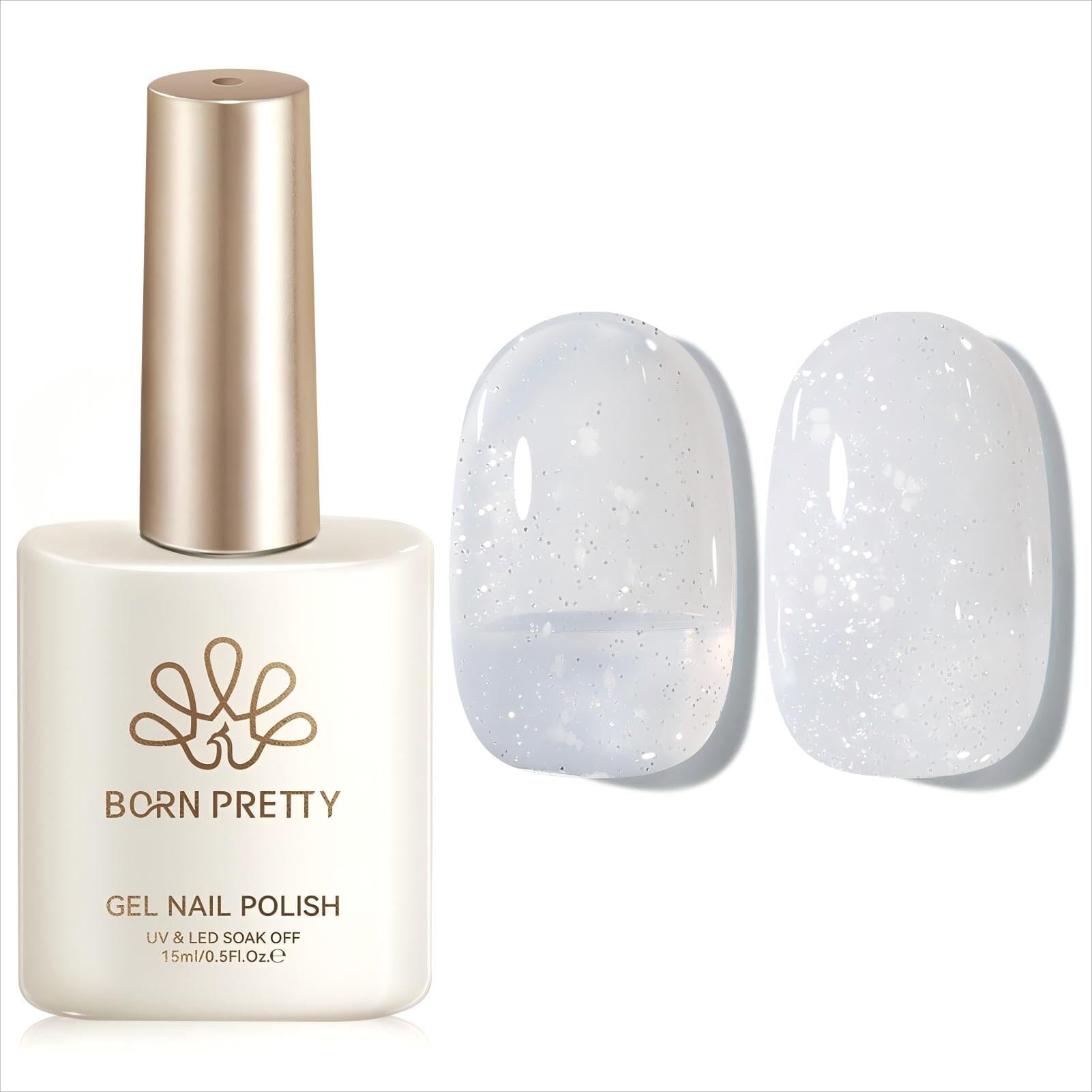 Jelly Gel Polish TS06 Lumina Frost 15ml Gel Nail Polish BORN PRETTY
