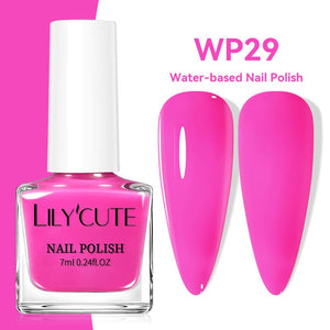 Water-based Nail Polish 7ml Nail Polish LILYCUTE WP29