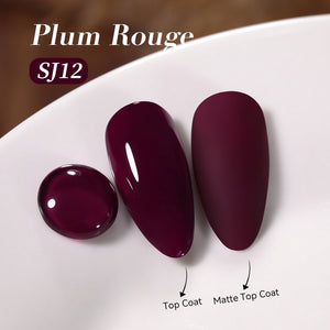 Color Nail Gel SJ12 Plum Rouge 15ml