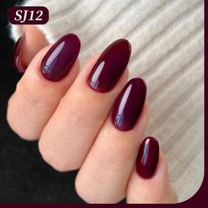 Color Nail Gel SJ12 Plum Rouge 15ml