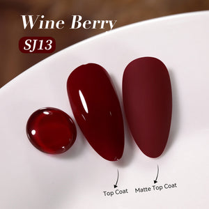 Color Nail Gel SJ13 Wine Berry 15ml