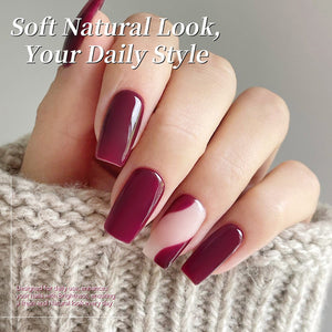 Color Nail Gel SJ13 Wine Berry 15ml HEMA/TPO FREE Gel Nail Polish BORN PRETTY