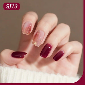 Color Nail Gel SJ13 Wine Berry 15ml HEMA/TPO FREE Gel Nail Polish BORN PRETTY