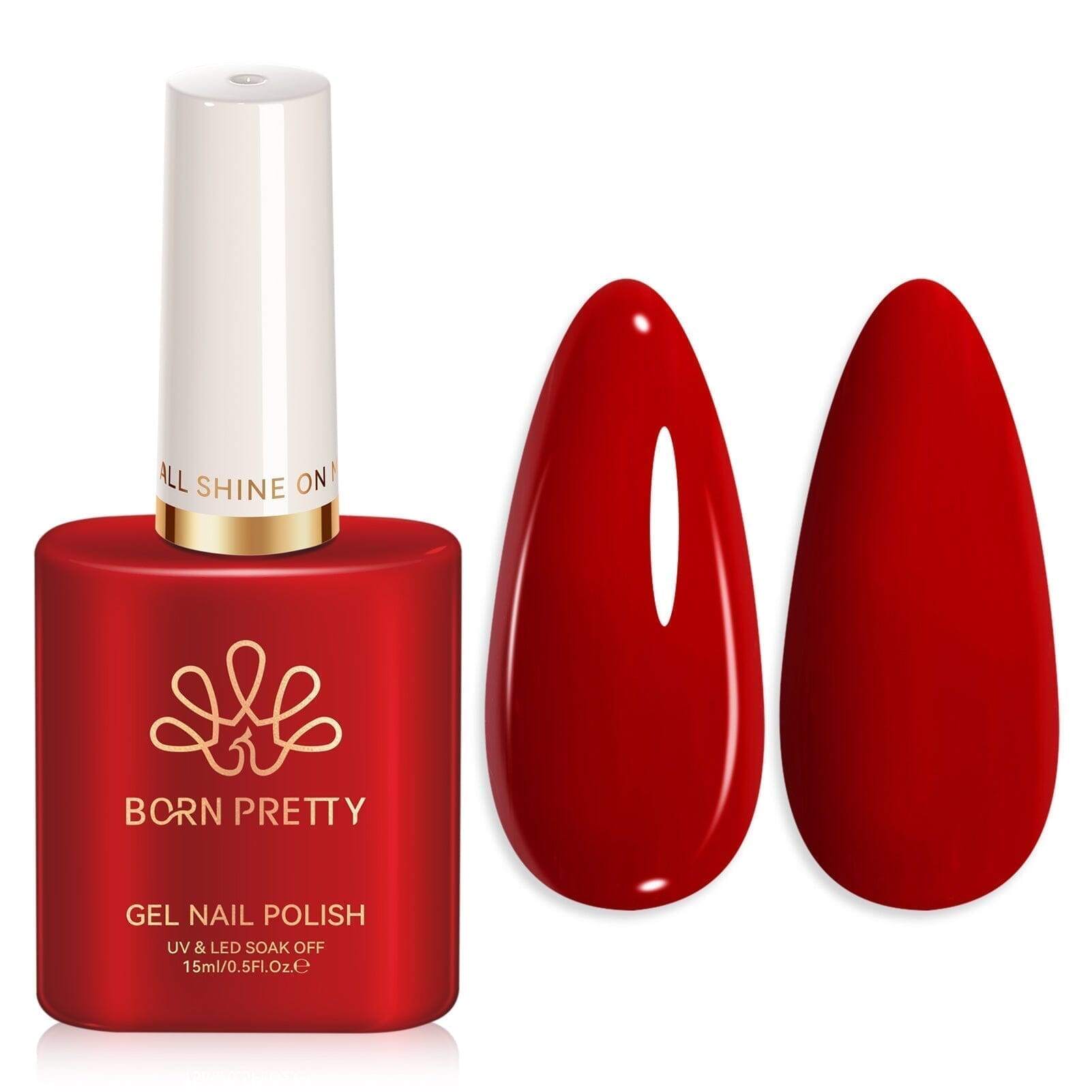 Red Collection Color Nail Gel 15ml Gel Nail Polish BORN PRETTY SJ16