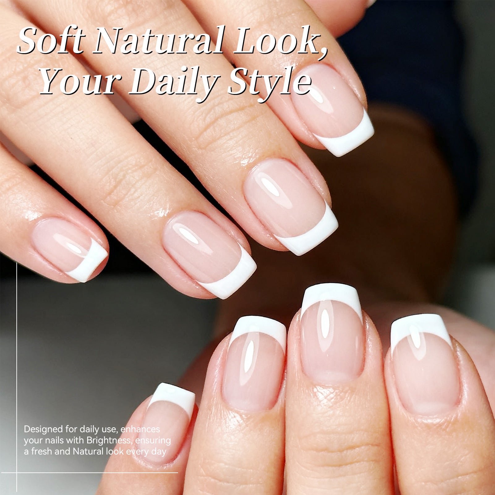 Color Nail Gel SJ02 Pure White 15ml HEMA/TPO FREE