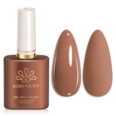 Color Nail Gel SJ07 Caramel Latte 15ml Gel Nail Polish BORN PRETTY