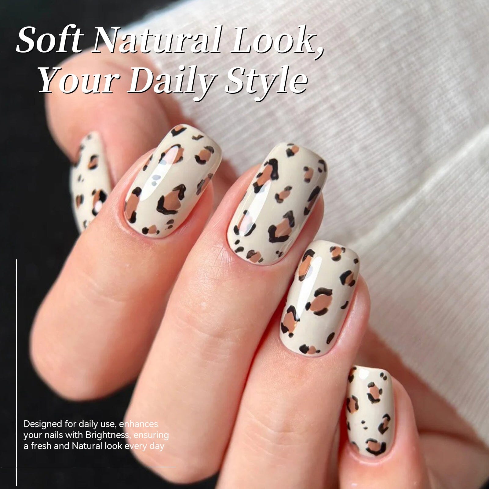 Color Nail Gel SJ07 Caramel Latte 15ml HEMA/TPO FREE Gel Nail Polish BORN PRETTY