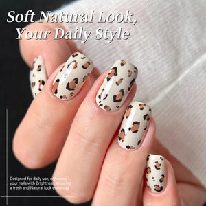 Color Nail Gel SJ07 Caramel Latte 15ml HEMA/TPO FREE Gel Nail Polish BORN PRETTY