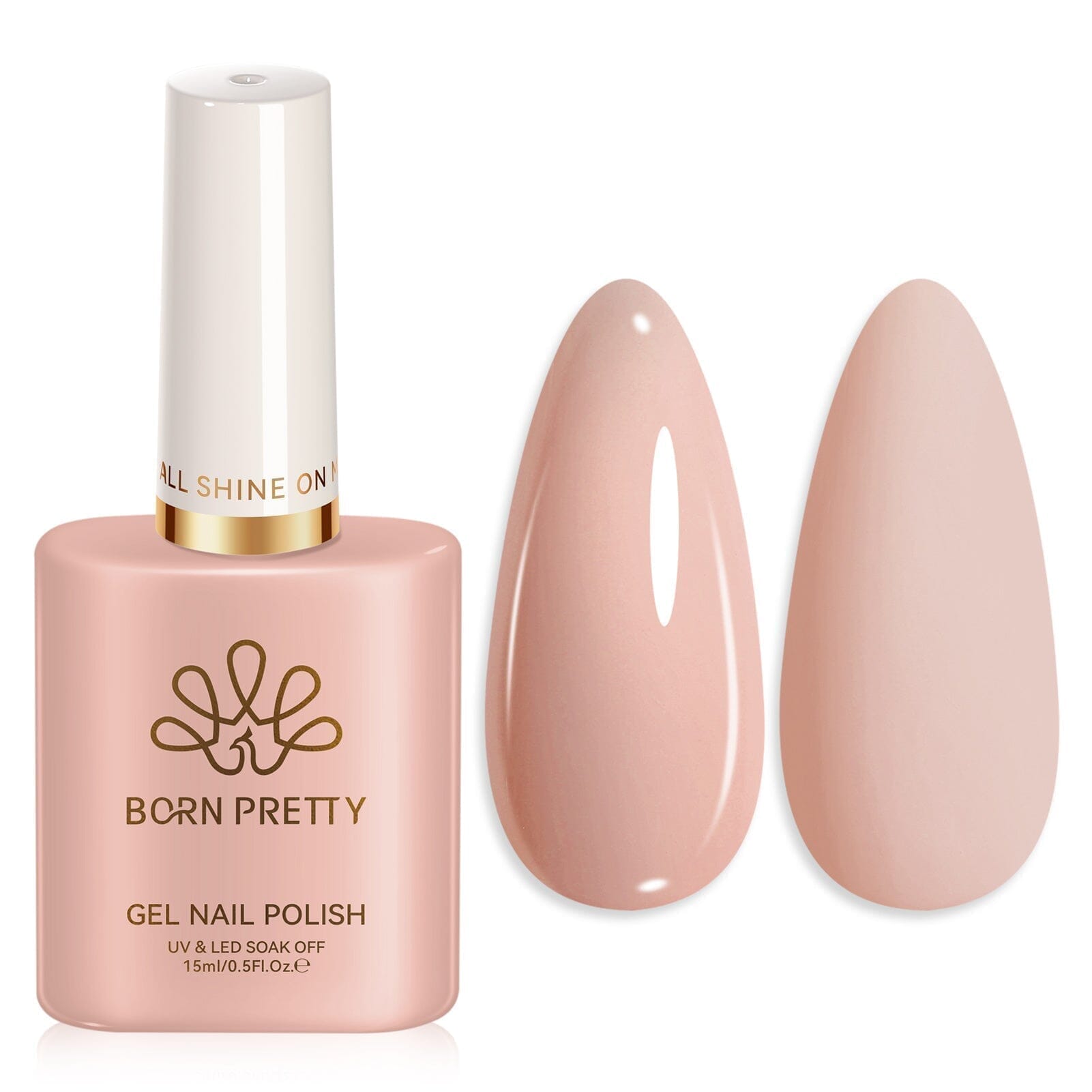 Nude Collection Color Nail Gel 15ml Gel Nail Polish BORN PRETTY SJ08