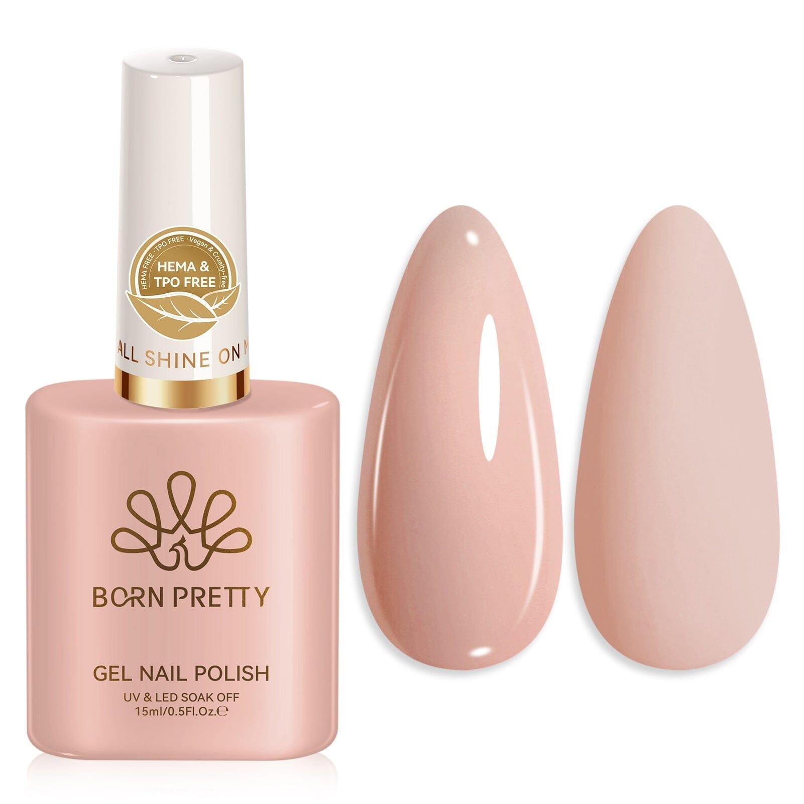 20 Colors Nail Gel 15ml HEMA/TPO FREE Gel Nail Polish BORN PRETTY