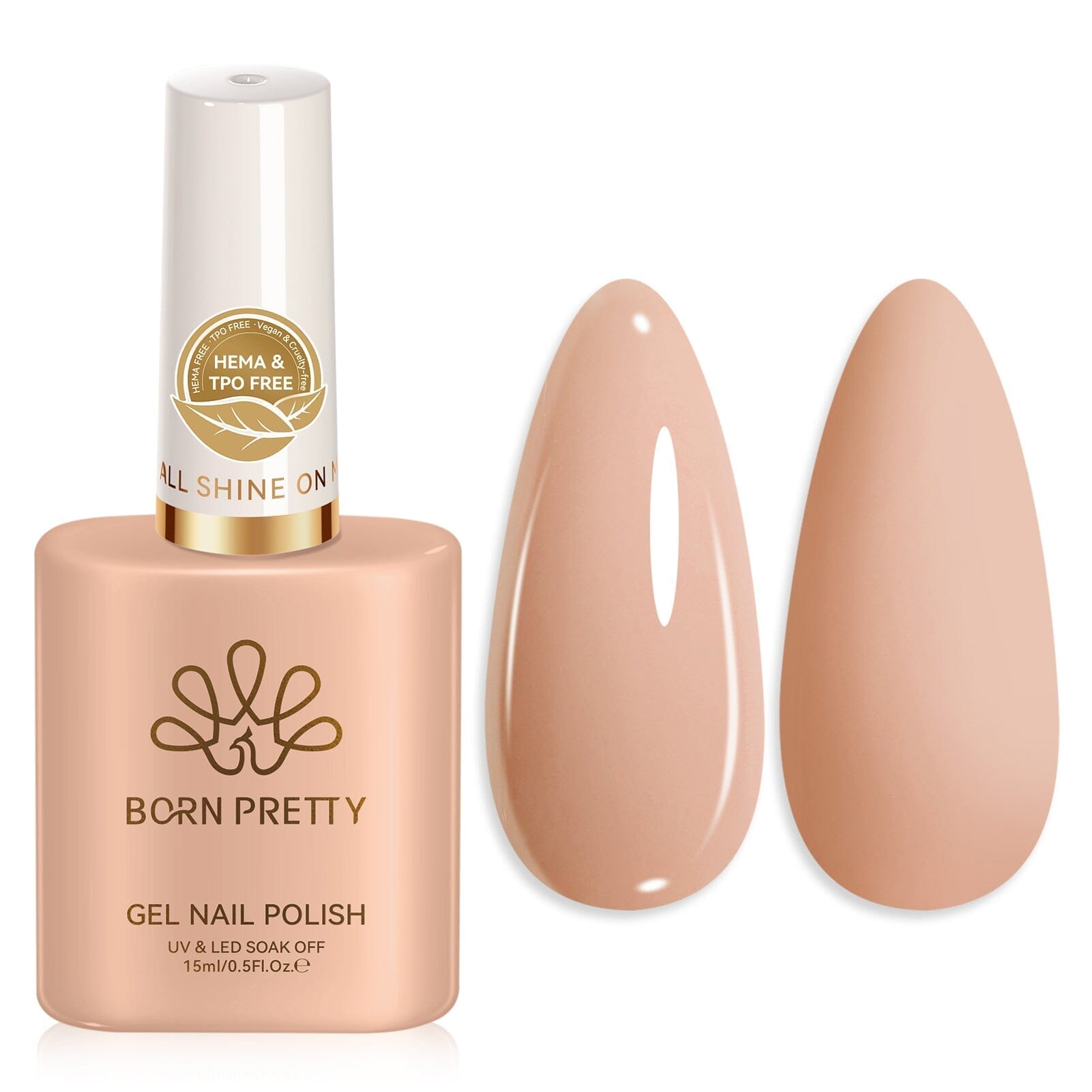 20 Colors Nail Gel 15ml HEMA/TPO FREE Gel Nail Polish BORN PRETTY