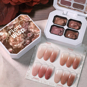 4 in 1 Pat Painting Gel Gel Nail Polish UR SUGAR Flora Wisp