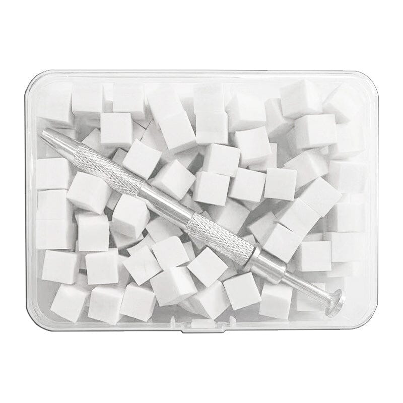 100pcs White Sponges Grabbing Pen Set Tools & Accessories No Brand