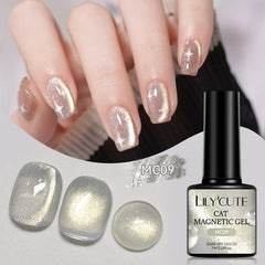 Glass Cat Magnetic Gel MC09 7ml Gel Nail Polish LILYCUTE