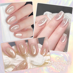Glass Cat Magnetic Gel MC01 7ml Gel Nail Polish LILYCUTE