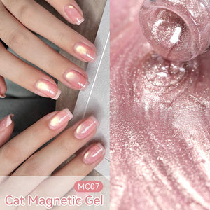 Glass Cat Magnetic Gel MC03 7ml Gel Nail Polish LILYCUTE