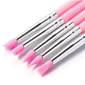 5pcs Silicon Pressing Pen Set Tools & Accessories No Brand