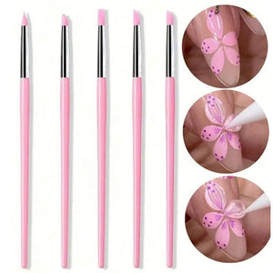 5pcs Silicon Pressing Pen Set Tools & Accessories No Brand