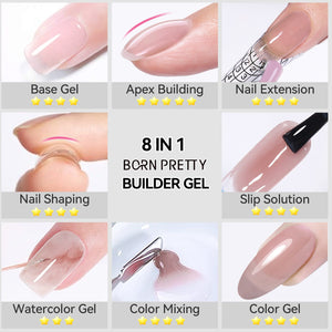 8 in 1 Builder Gel B10 15ml Gel Nail Polish BORN PRETTY