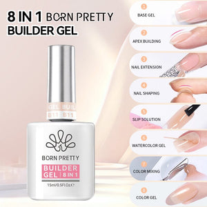 8 in 1 Builder Gel B11 15ml Gel Nail Polish BORN PRETTY