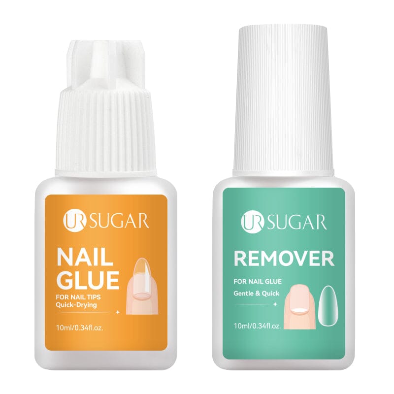 Nail Glue Remover 10ml Nail Tips UR SUGAR 2pcs Set