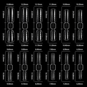 120pcs Extension Gel Mold Tips Nail Tips No Brand